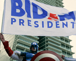 Voting Captain America GIF by Joe Biden