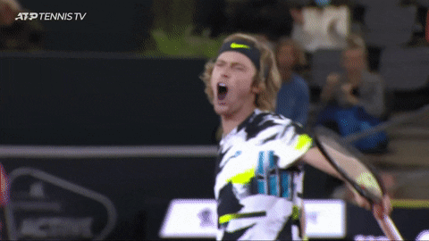 Andrey Rublev Win GIF by Tennis TV