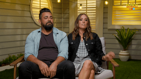 Channel 9 Reaction GIF by The Block