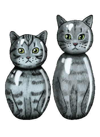 Kokeshi Sticker