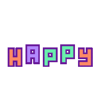 Happy Art Sticker