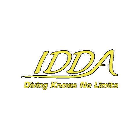 diveidda diving scuba disabled tauchen Sticker