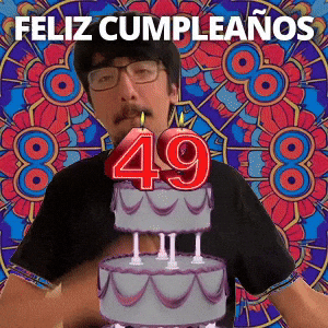 ¡Feliz 49.º cumpleaños!