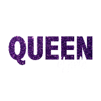 Queen Glitter Sticker by Queens of Pole Fitness & Dance