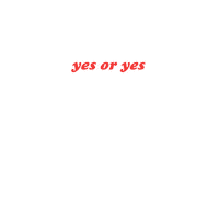 Yesoryes Yes Sticker by Le Sweat