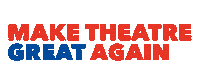 hetnut koningkrump maketheatregreatagain nieuwutrechtstoneel Sticker