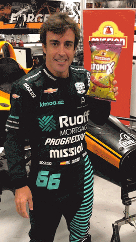 Fernando Alonso Racing GIF by Mission Foods 