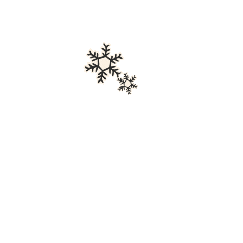 Snow Sticker by NorthernDoughCo