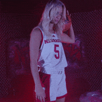 Basketball Nebraska GIF by Huskers