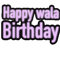 Happy Birthday Sticker