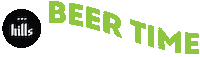 Cheers Drinking Sticker by Hills Beer