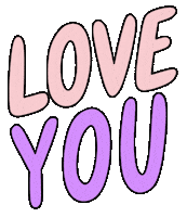 I Love You Sticker by Nora Fikse