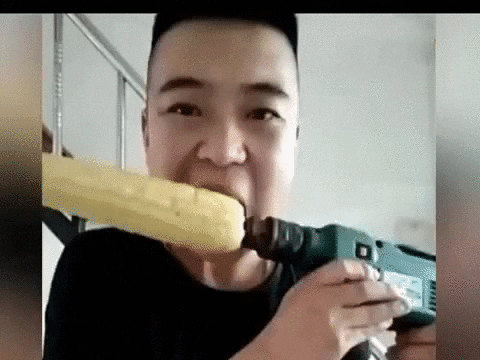 corn drill GIF
