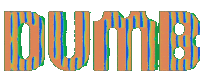 Glitch Text Sticker