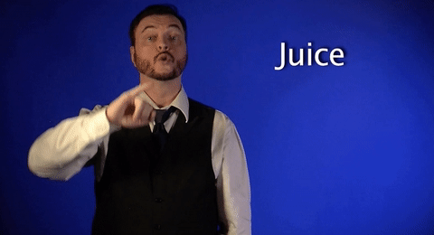sign language juice GIF by Sign with Robert