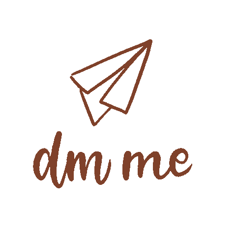 Message Dm Me Sticker