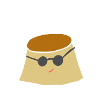 Pudding Sticker