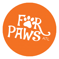 dog forpawsatl Sticker by beangoods