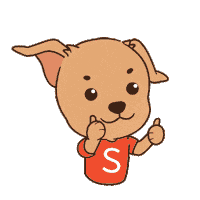 shopeebr dog yes ok thumbs up Sticker