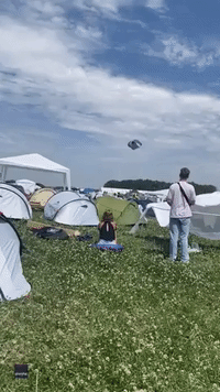 'Dour' Festival Plans Up in the Air as Tents Sent Flying
