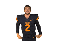 Football Players Utrockets Sticker by Toledo Rockets