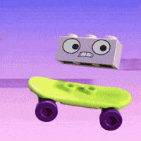 Kitty Fail GIF by LEGO