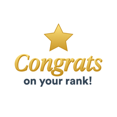 Congrats Rank Sticker by doTERRA Essential Oils