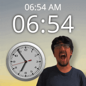 6 Am GIF