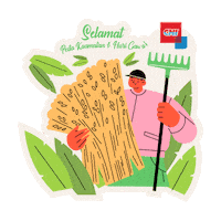 Harvest Gawai Sticker by CNI