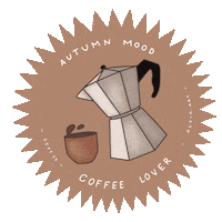 Fall Season Art Sticker