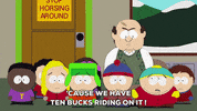 eric cartman fighting GIF by South Park 