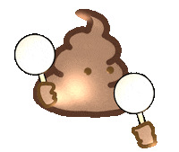Poo No Sticker