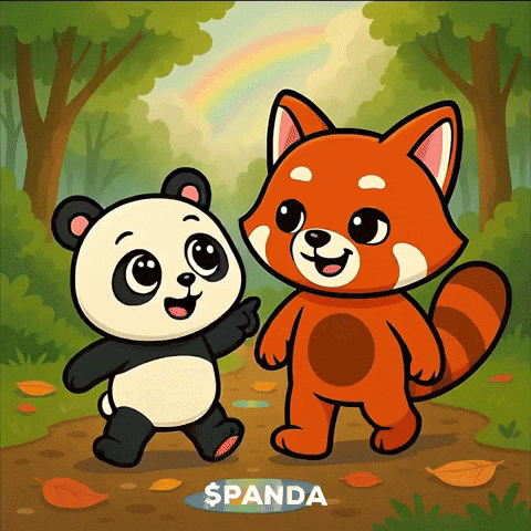 Red Panda Friends GIF by PandaMania
