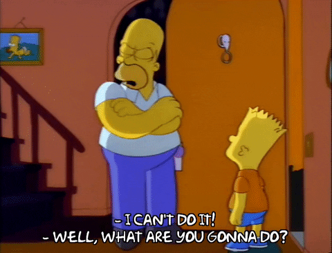 Season 4 Whatever GIF by The Simpsons