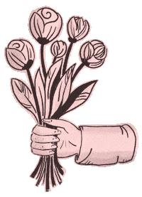 Flowers Feminism Sticker by G_boeva