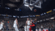 paul george dunk GIF by NBA