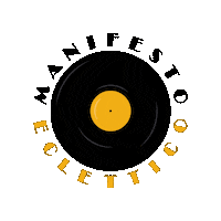 Orange Musica Sticker
