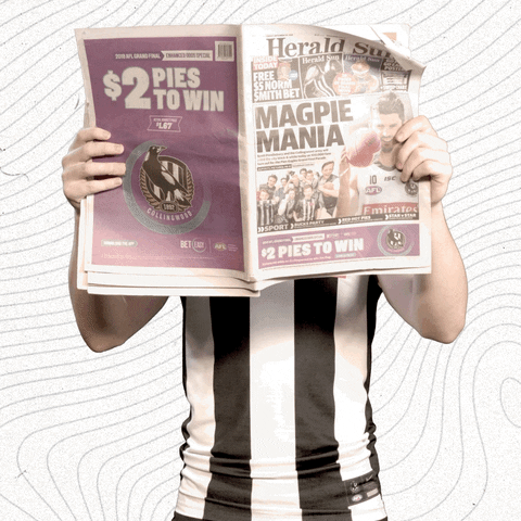 GIF by CollingwoodFC