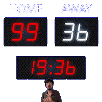 36 Away Sticker