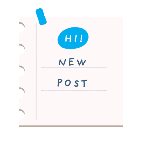 sticker post