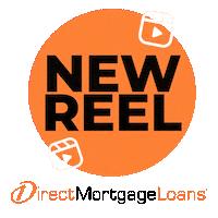 Orange Circle Sticker by DirectMortgageLoans