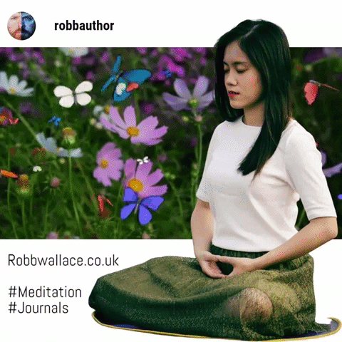 robbauthor giphyupload relax meditation mindfulness GIF