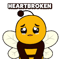 Sad Plan B Sticker by Plan Bee Studios