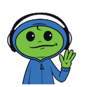 Bobby Hello Sticker by Cartoon Network Asia