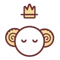 kawaiitarot magic future witch cards Sticker