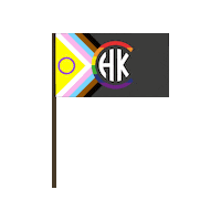 Rainbow Flag Sticker by hk-c