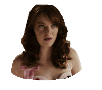 emma stone omg Sticker