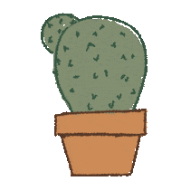 Plants Cactus Sticker