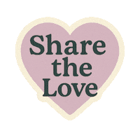 Share The Love Sticker by NZ Collab