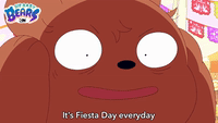 Grizz Loves Fiesta Day | We Baby Bears